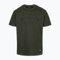 Pánske tričko Pitbull USA CAL Big Logo old green 4
