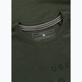 Pánske tričko Pitbull USA CAL Big Logo old green 6