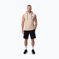 Pánska tréningová mikina Pitbull Mercado Hilltop Sleeveless Hooded pale sand 2