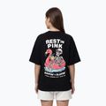 Dámske tričko Pitbull Rest In Pink Oversize black 3