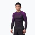 Pánsky rashguard s dlhým rukávom Pitbull Belt Rashguard purple