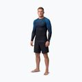 Pánsky rashguard s dlhým rukávom Pitbull Belt Rashguard blue 2