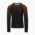 Pánsky rashguard s dlhým rukávom Pitbull Belt Rashguard brown 3