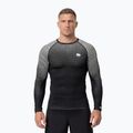 Pánsky rashguard s dlhým rukávom Pitbull Belt Rashguard black