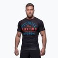 Pánsky rashguard s dlhým rukávom Pitbull Champion Bloodline Rashguard black