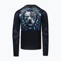 Pánsky rashguard s dlhým rukávom Pitbull World Rashguard black 6