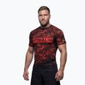 Pánsky rashguard Pitbull Hex Camo Hilltop Rashguard red