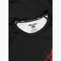 Pánsky rashguard s dlhým rukávom Pitbull Ray Rashguard fluo/red 5