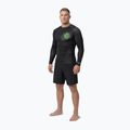 Pánsky rashguard s dlhým rukávom Pitbull Ray Rashguard fluo green 2