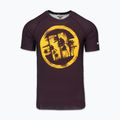 Pánske tričko Pitbull Rashguard Logo Palms brown 3
