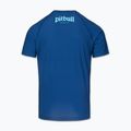 Pánske tričko Pitbull Rashguard Logo Palms blue 4