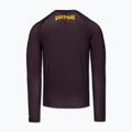 Pánsky rashguard s dlhým rukávom Pitbull Rashguard Logo Palms brown 4