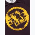 Pánsky rashguard s dlhým rukávom Pitbull Rashguard Logo Palms brown 6