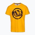 Pánske tričko Pitbull Palms mesh yellow logo 4