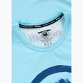 Pánske tričko Pitbull Palms mesh light blue logo 5