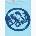 Pánske tričko Pitbull Palms mesh light blue logo 6