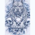 Pánske tričko Pitbull Guardian Angel white 5
