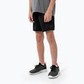 Detské tréningové šortky 4F čierne HJZ22-JSKMTR001