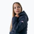Detská páperová bunda 4F tmavomodrá HJZ22-JKUDP001 3