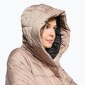 Dámska páperová bunda 4F béžová H4Z22-KUDP018 5