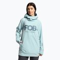 Dámska snowboardová bunda 4F light blue H4Z22-SFD001F