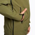 Pánska snowboardová bunda 4F khaki H4Z22-SFM001F 5