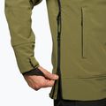 Pánska snowboardová bunda 4F khaki H4Z22-SFM001F 7
