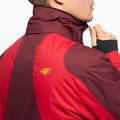 Pánska lyžiarska bunda 4F burgundy-red H4Z21-KUMN015 10