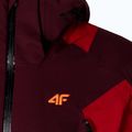 Pánska lyžiarska bunda 4F burgundy-red H4Z21-KUMN015 15