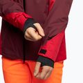Pánska lyžiarska bunda 4F burgundy-red H4Z21-KUMN015 8