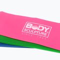 Posilňovacia guma Body Sculpture Bb 103 pink/green/blue 5