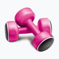 Sada činiek s stojanom Body Sculpture Smart Bw 108T 19 kg pink/yellow/black 2