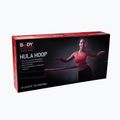 Obruč Hula hoop s masážnymi výstupkami Body Sculpture Bb 6412 grey/red 5