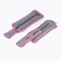 Závažia na zápästia Body Sculpture Bb 2700Uepk 2 x 0,5 kg grey/pink 3