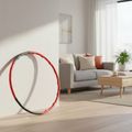Obruč Hula hoop so závažím Body Sculpture Bb 6450 2 Kg black/red 8