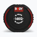 Gumovaná činka Body Sculpture TPU BW 133 14 kg black 4