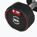 Gumovaná činka Body Sculpture TPU BW 133 8 kg black 5