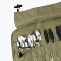 Súprava príborov OFFLANDER Camping Cutlery Set with Case green 5