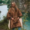 Ponczo OFFLANDER OFF_CACC ľahké vyhrievané hnedé 5