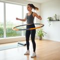 Obruč Hula hoop so závažím Body Sculpture Bb 6430 1.2 Kg grey/orange 10