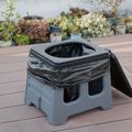 Turistická toaleta OFFLANDER Portable Folding Camping Toilet black 5