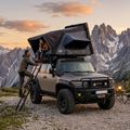 Strešný stan pre 2 osoby OFFLANDER Fold Y 150 black 10