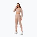 Dámske tréningové tričko s dlhým rukávom Carpatree Yasmine Seamless beige stone wash 2