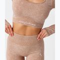 Dámske tréningové tričko s dlhým rukávom Carpatree Yasmine Seamless beige stone wash 4