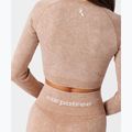 Dámske tréningové tričko s dlhým rukávom Carpatree Yasmine Seamless beige stone wash 5