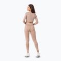 Dámske tréningové legíny Carpatree Yasmine Seamless beige stone wash 4