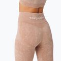 Dámske tréningové legíny Carpatree Yasmine Seamless beige stone wash 7