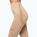 Dámske tréningové legíny Carpatree Vibe Seamless beige melange 4