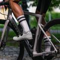 LUXA Night biele ponožky na bicykel LUHES04S 6