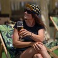 LUXA Beer Ride baseballová čiapka čierna LULOCKBRB 2